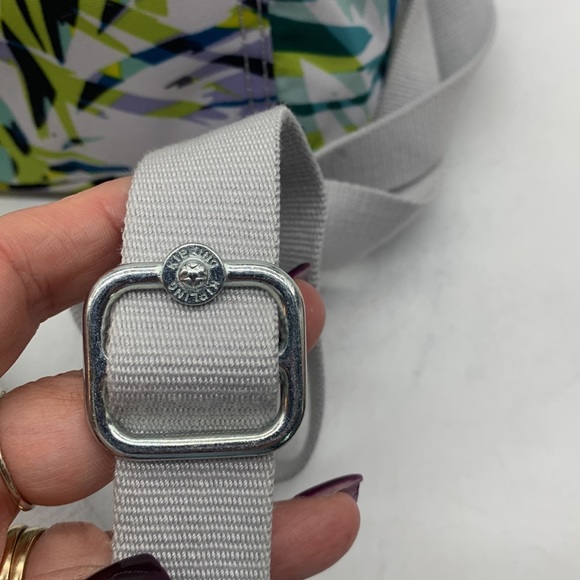 Kipling Yellow Blue Nylon Small Crossbody with gorilla MCB4900 - Picture 10 of 14